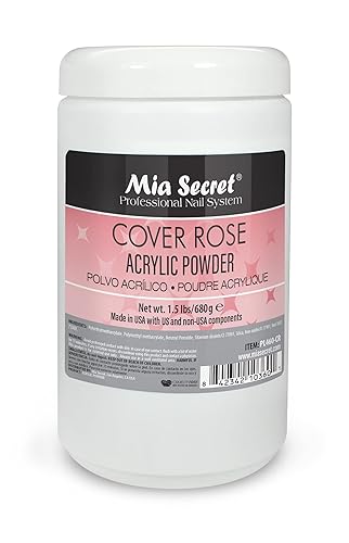 Mia Secret Cover Rosa Acrílico Polvo - 15 lbs