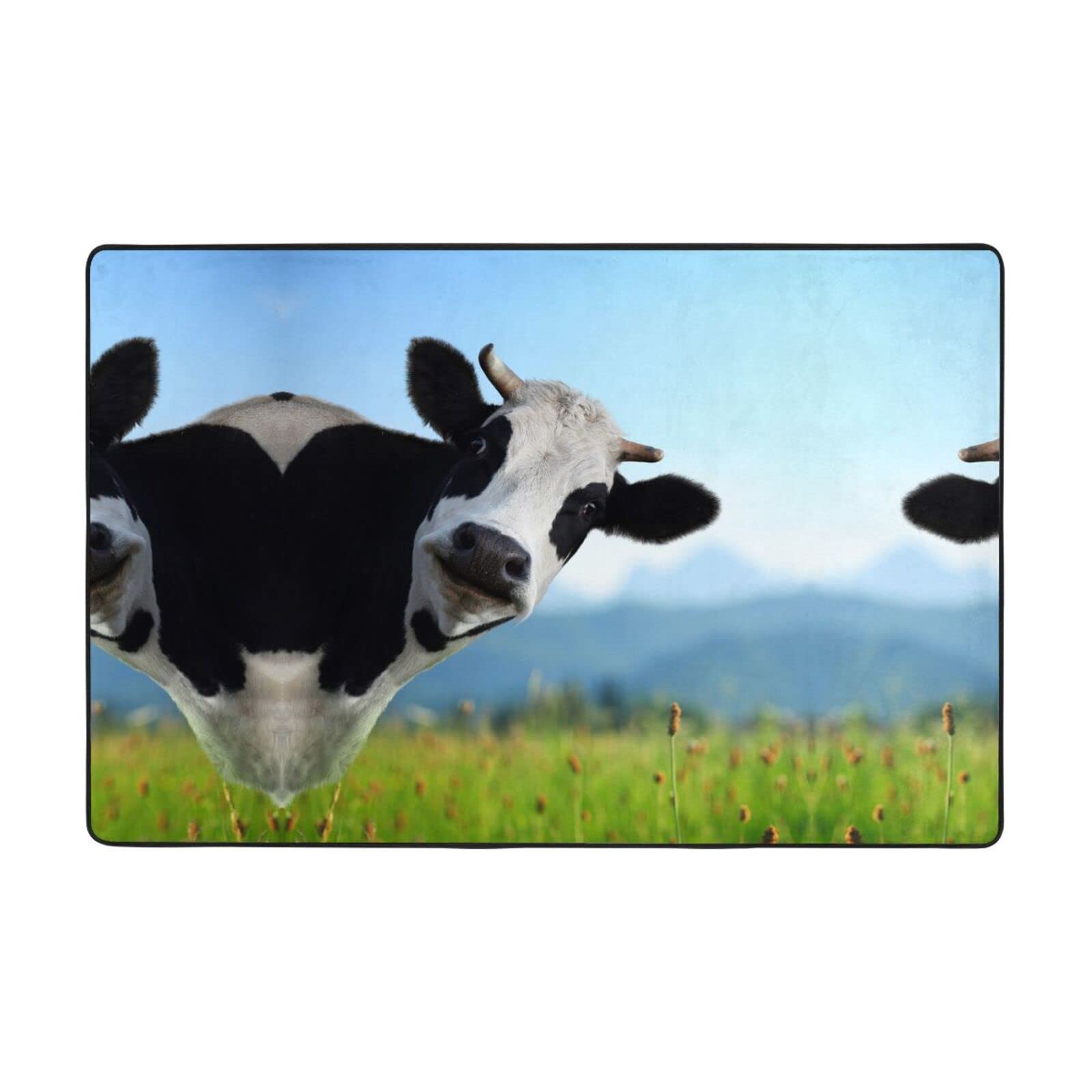Tapis vache mignonne et doux pour créer un coin chaleureux dans la chambre