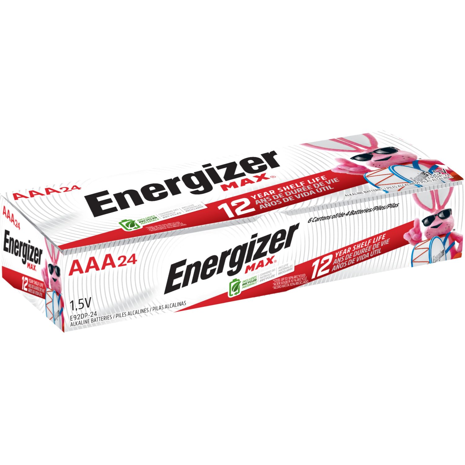 Energizer AAA Batteries, Max Triple A Max Battery Alkaline, 24 Count