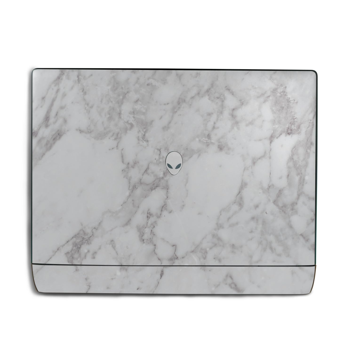 Laptop Skin Compatible with Alienware 18 Area-51 (2025) - Frost Marble - Premium 3M Vinyl Protective Wrap Decal Cover - Easy to Apply | Crafted in The USA by MightySkins