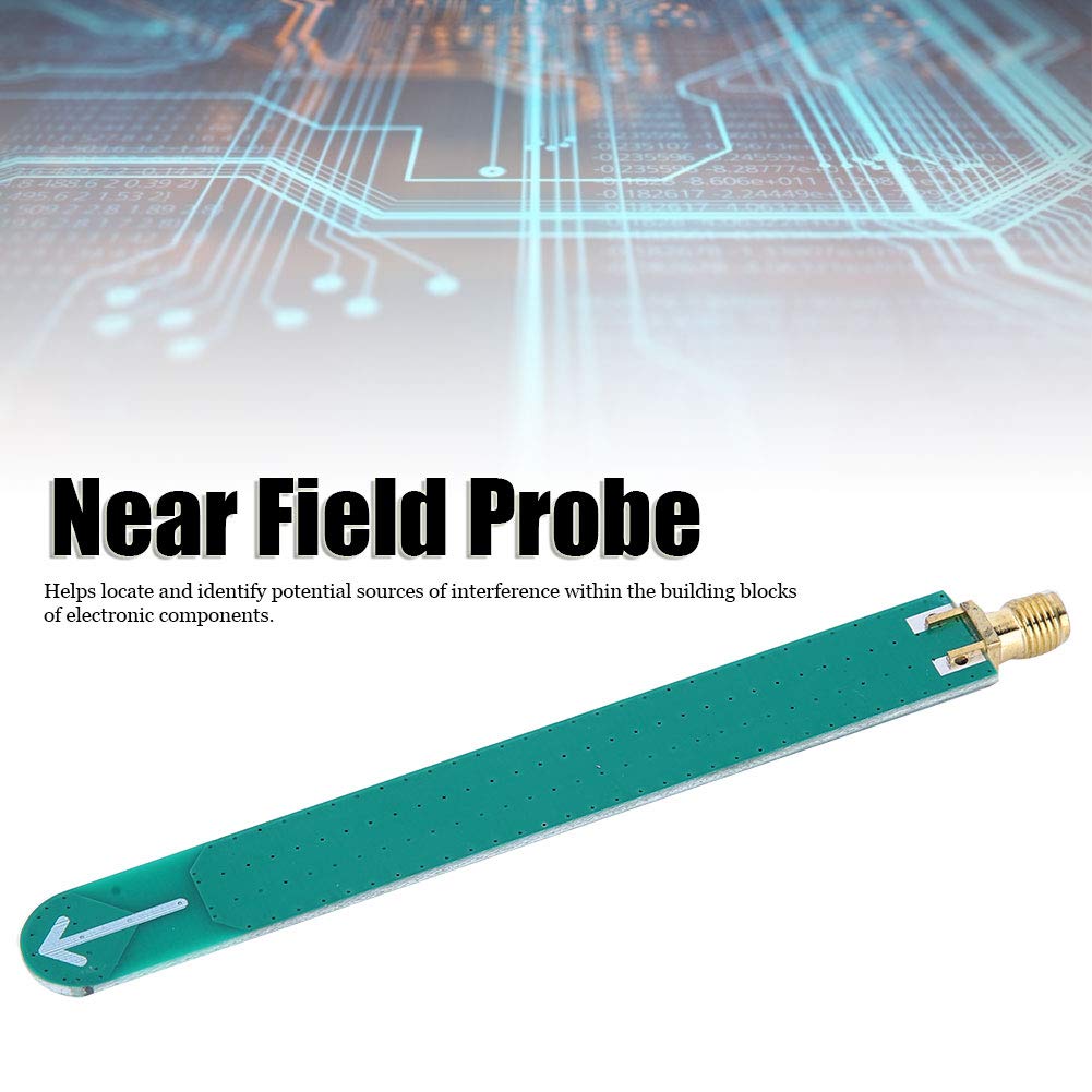Electric Field Antenna, PCB Interference Source Localization Magnetic Field Probe Magnetic Field Antenna Ultra Small Size for Connecting to Spectrum Analyzer