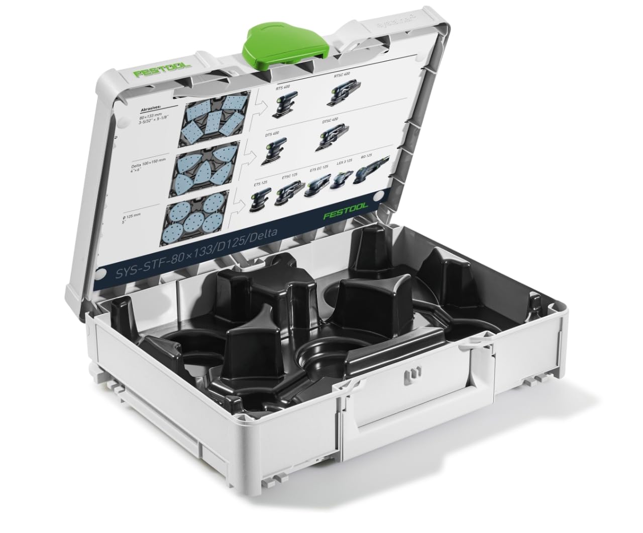 Festool 576781 Systainer³ SYS-STF-80x133/D125/Delta
