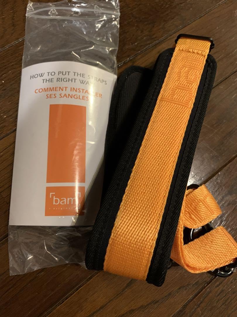 Amazon.co.jp: BAM バイオリン44ケース用 ショルダーストラップ ペア