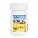 HealthA2Z Allergy Relief | Levocetirizine Dihydrochloride 5mg | 24 Hours | Antihistamine | Relief from Sneezing, Runny Nose, Itchy Nose and Eyes (120 Counts)