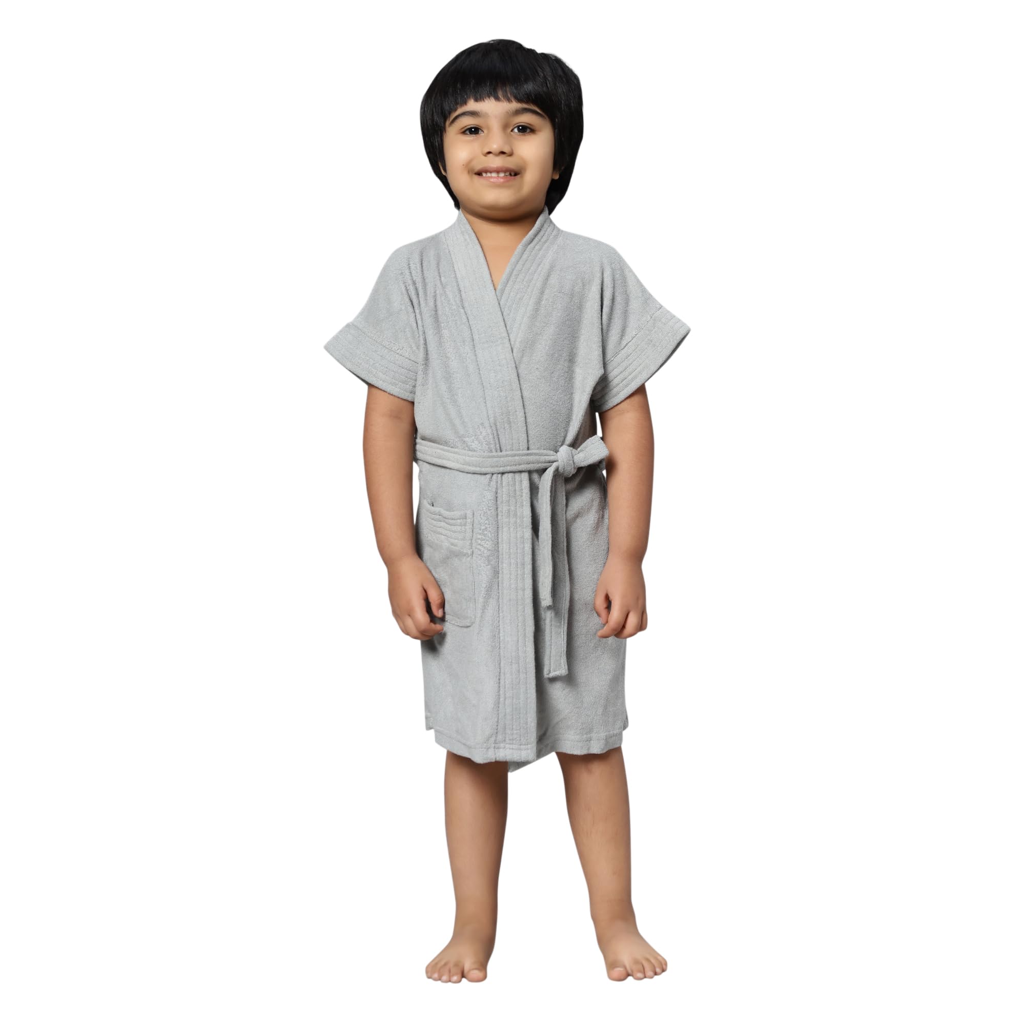 LacyLook Cozy Comfort Kids Boys Grey Bathrobe (L) (B0CPSZTJNW) Amazon Price History, Amazon Price Tracker