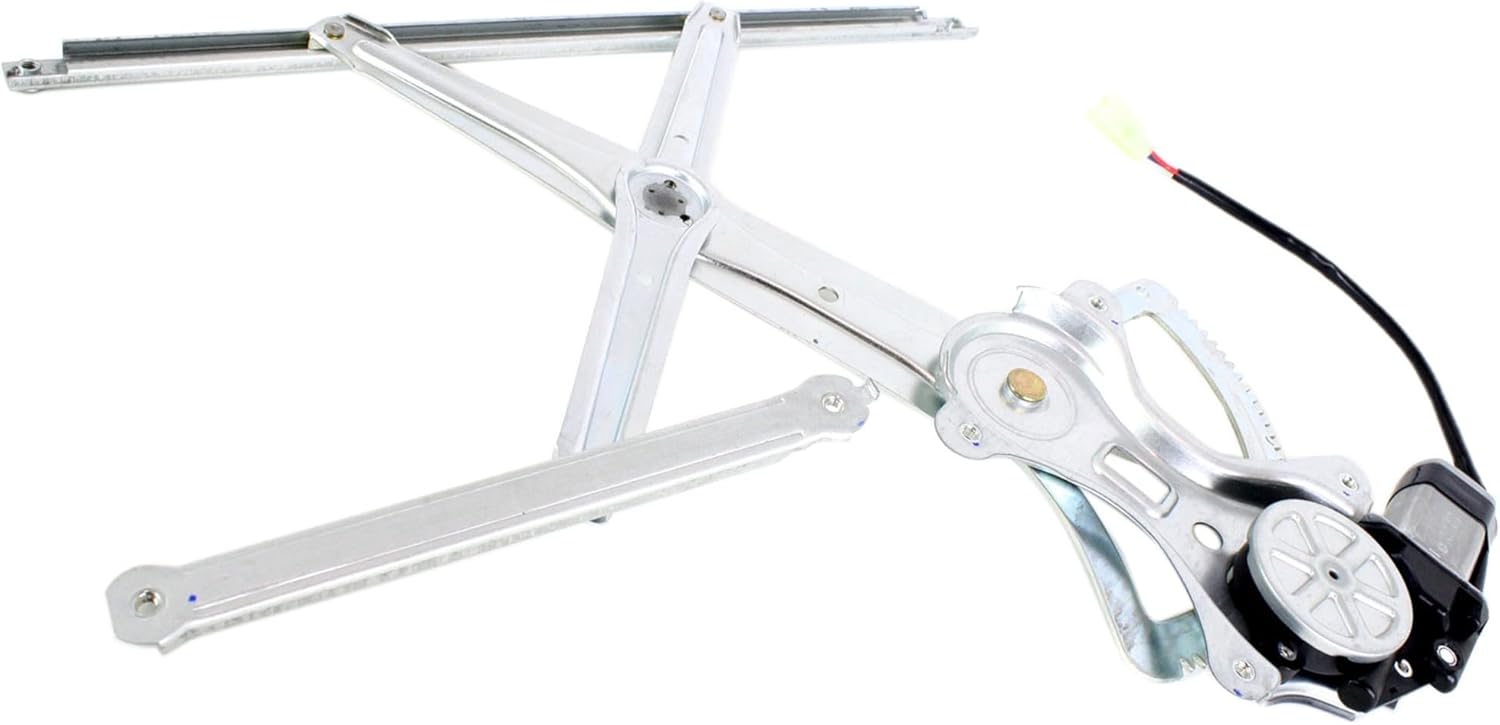 JC Whitney Window Regulator Compatible with 2005-2023 Toyota Tacoma Crew Cab Pickup Rear, Driver Side JT462938