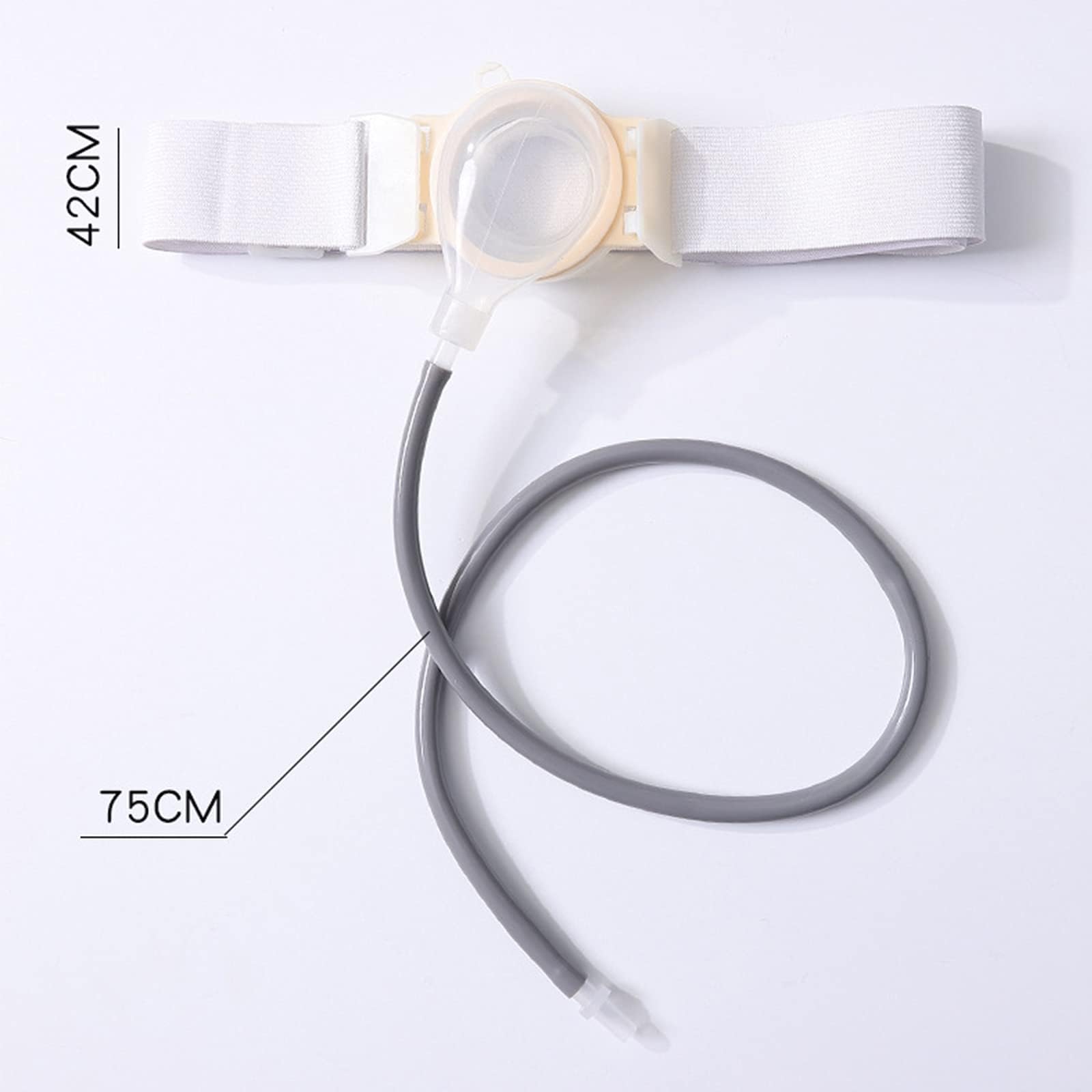 Ostomy Drainable Pouches, Adhesive-Free Design