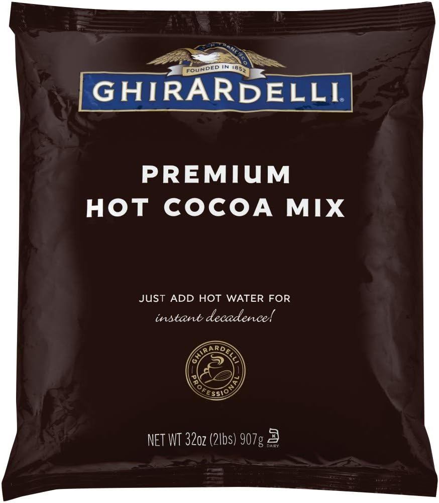 Ghirardelli Chocolate Premium Indulgence Hot Cocoa Mix, 32 Ounce Package