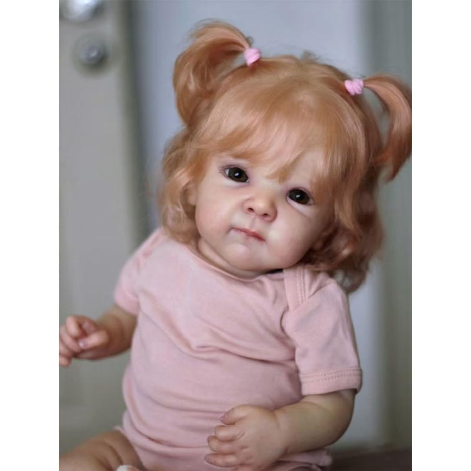 Lonian 45cm Bambole Reborn Baby Girl (Occhi marroni)