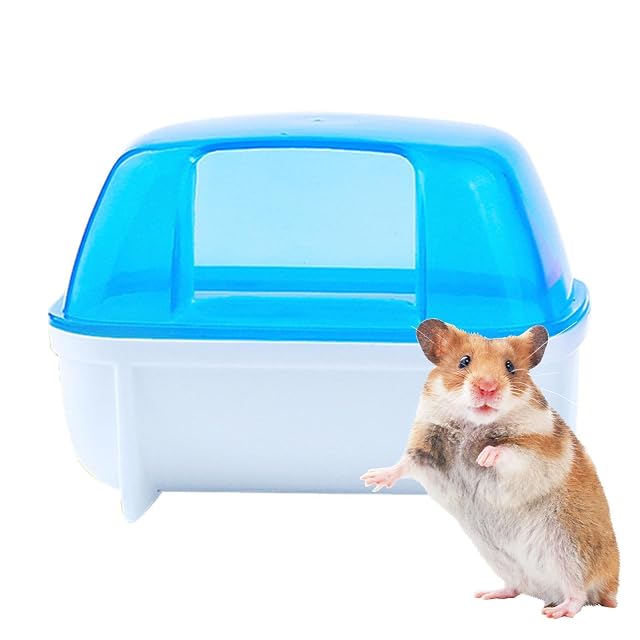 Foto 6 de 8 de Caja de para hámster - Baño de polvo de chinchilla - Arenero para hámster de baño desmontable