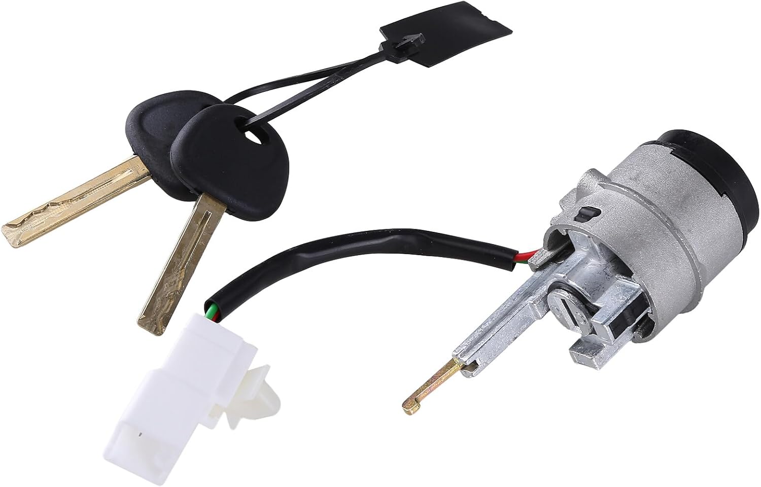 81900-1GF20 Ignition Lock Cylinder with 2 Keys Compatible for 2010 2011 Kia Rio Rio5 Car Ignition Switch Lock Cylinder, Left Driver Side Door Lock Cylinder 819001GF20