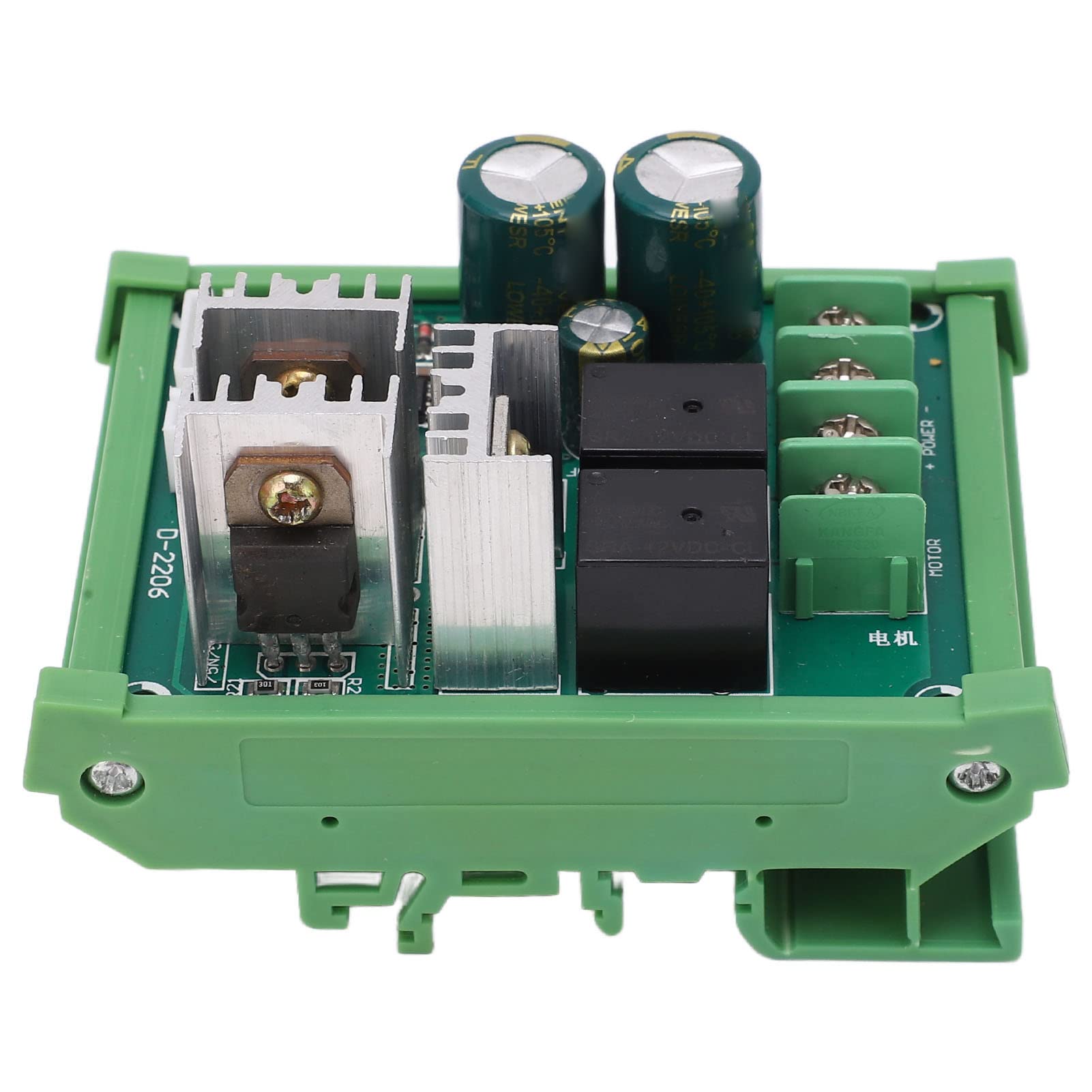 PWM Motor Driver Governor Module DC12-55V 20A DIN Rail Mount Motor Speed Controller