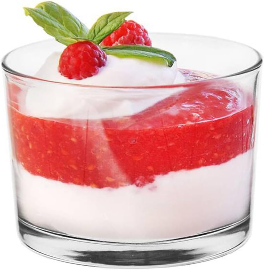 Glasmark KROSNO 1992 Lot De 6 Verres à Dessert En Verre 290 Ml