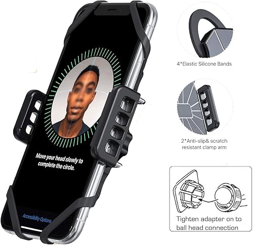 Miniatura 2 de ChargerCity Universal GPS Smartphone Beanbag Dash Dashboard Soporte de montaje de fricción para todos los teléfonos inteligentes iPhone Galaxy hasta