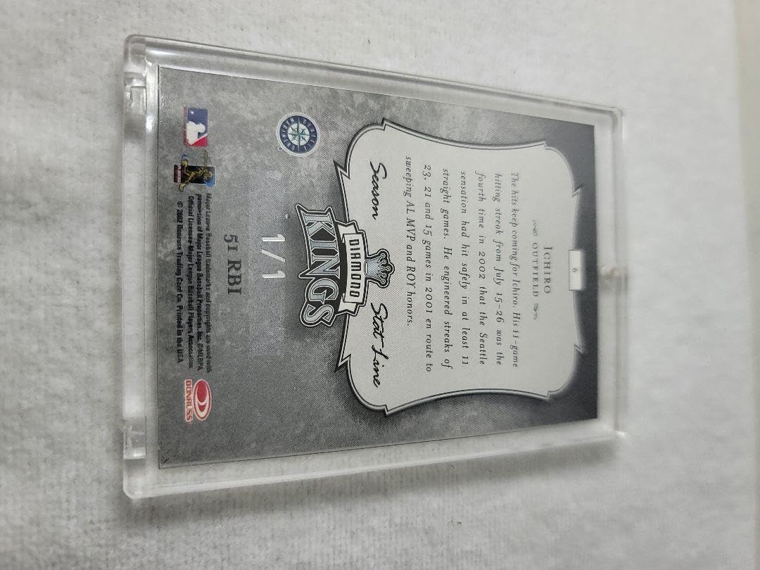 Amazon.co.jp: イチロー DONRUSSDIAMOND KINGS 1/1 : おもちゃ