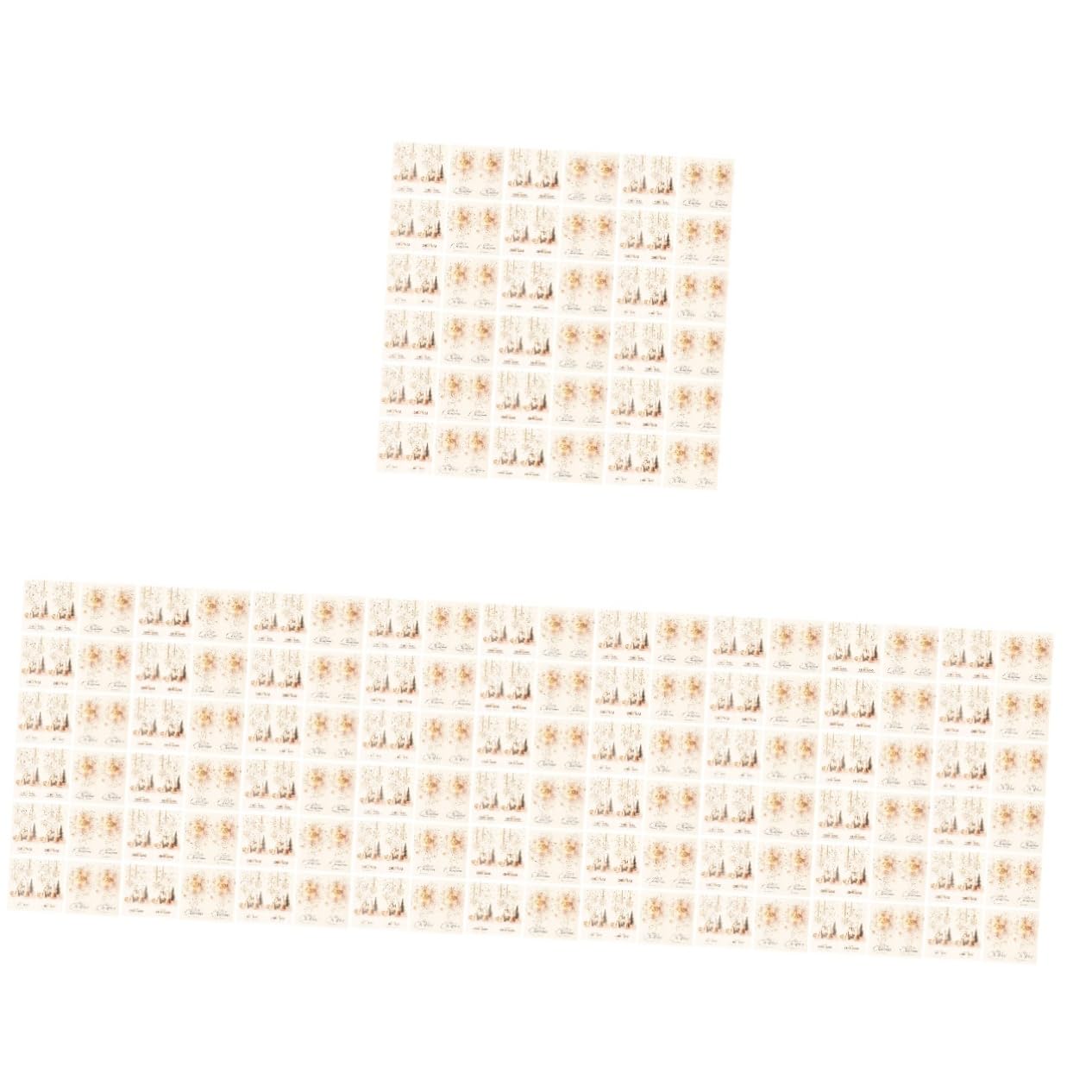 TEHAUX 200pezzi Adesivi Decorativi Per Sigillare Scatole e Regali Etichette Natalizie Retro Per Embellire Confezioni Per e Speciali