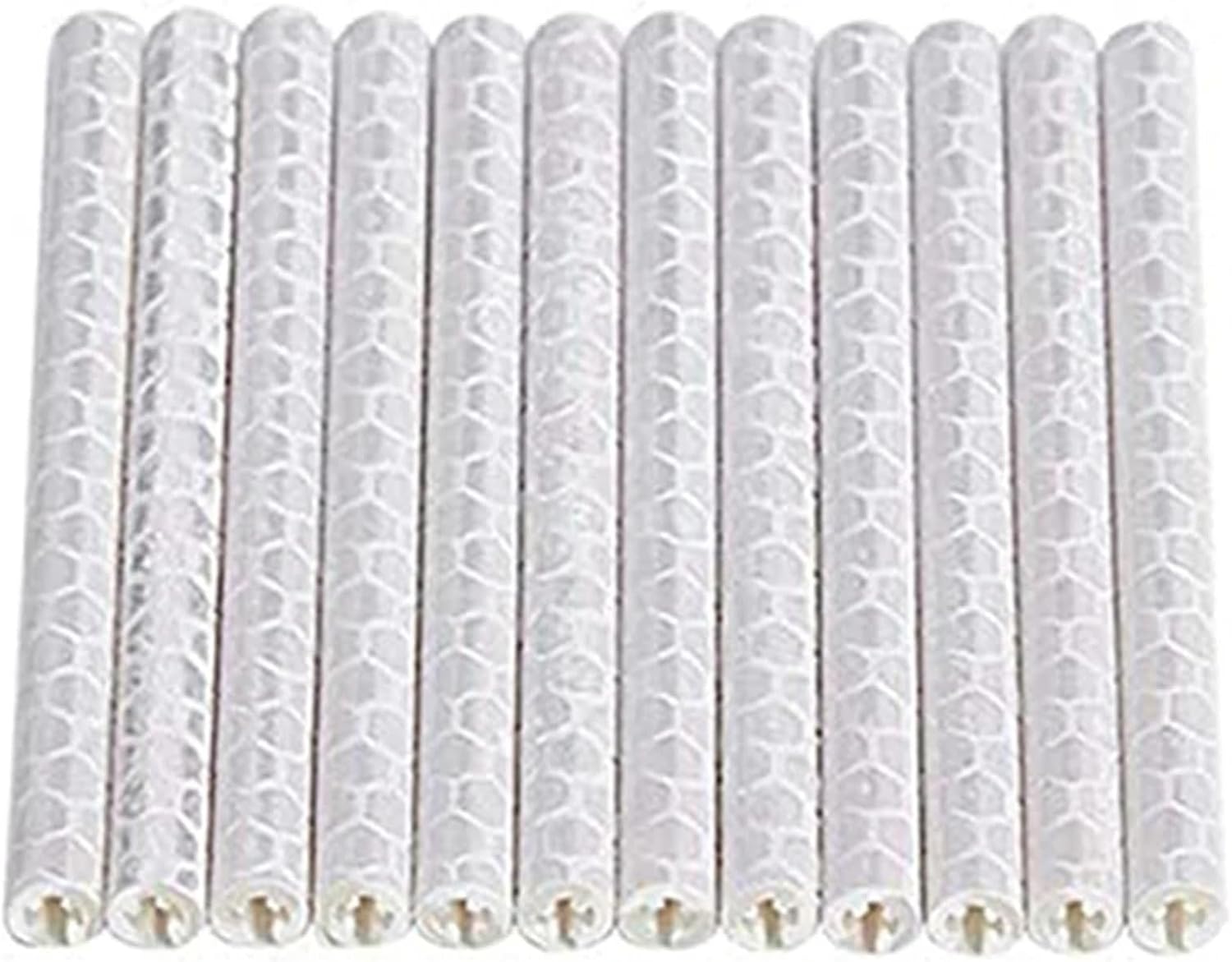 36 PCS Fit for Bicycle Wheel Spokes Reflective Sticker Colorful Tube Warning Safety Light DIY Cycling Reflector Reflective Safety Kit