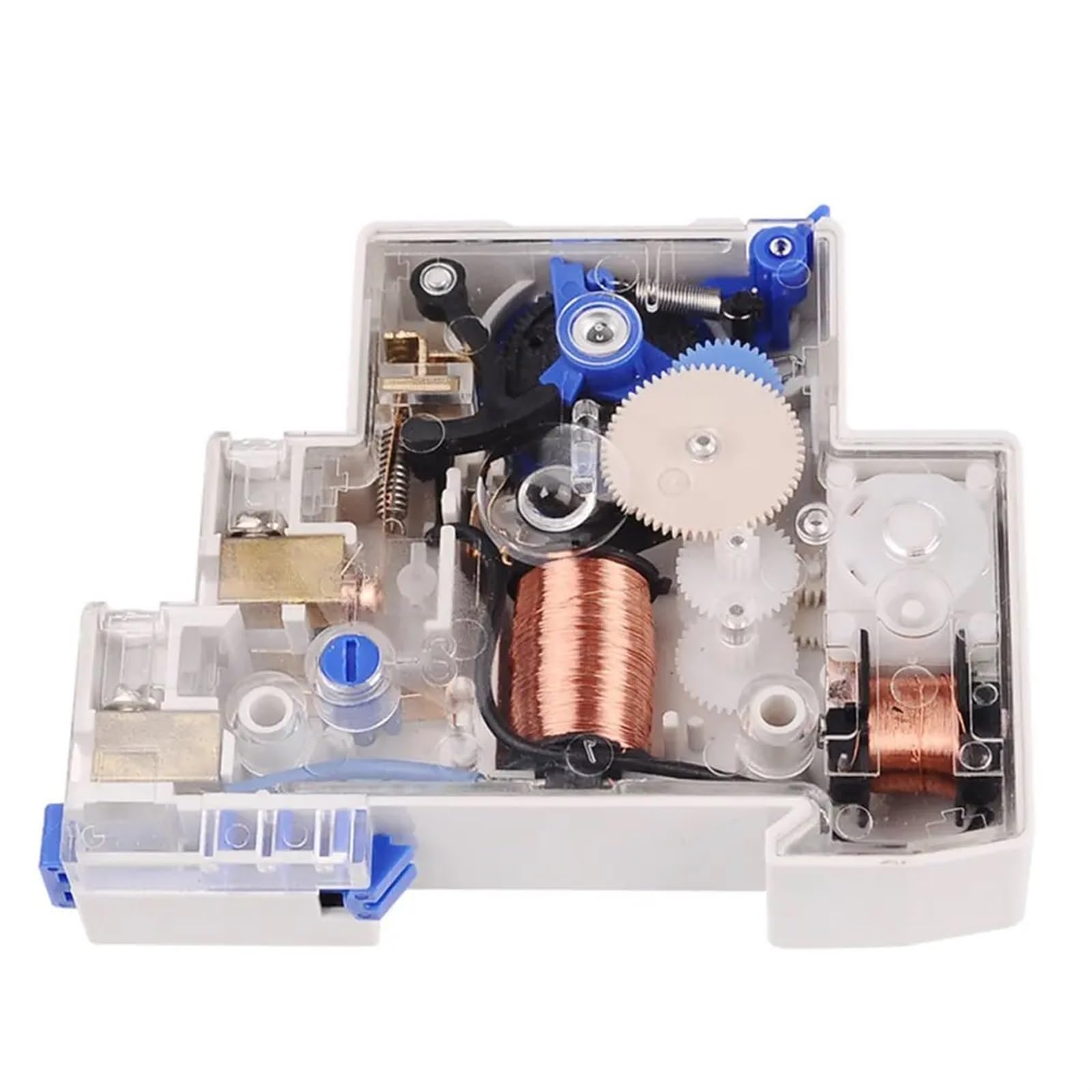 ALST8 Temporizzatore luci scale 7 minuti 220VAC montato su guida DIN
