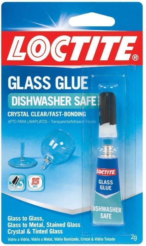 233841 0.07 Oz Instant Glass Glue 12 Pack