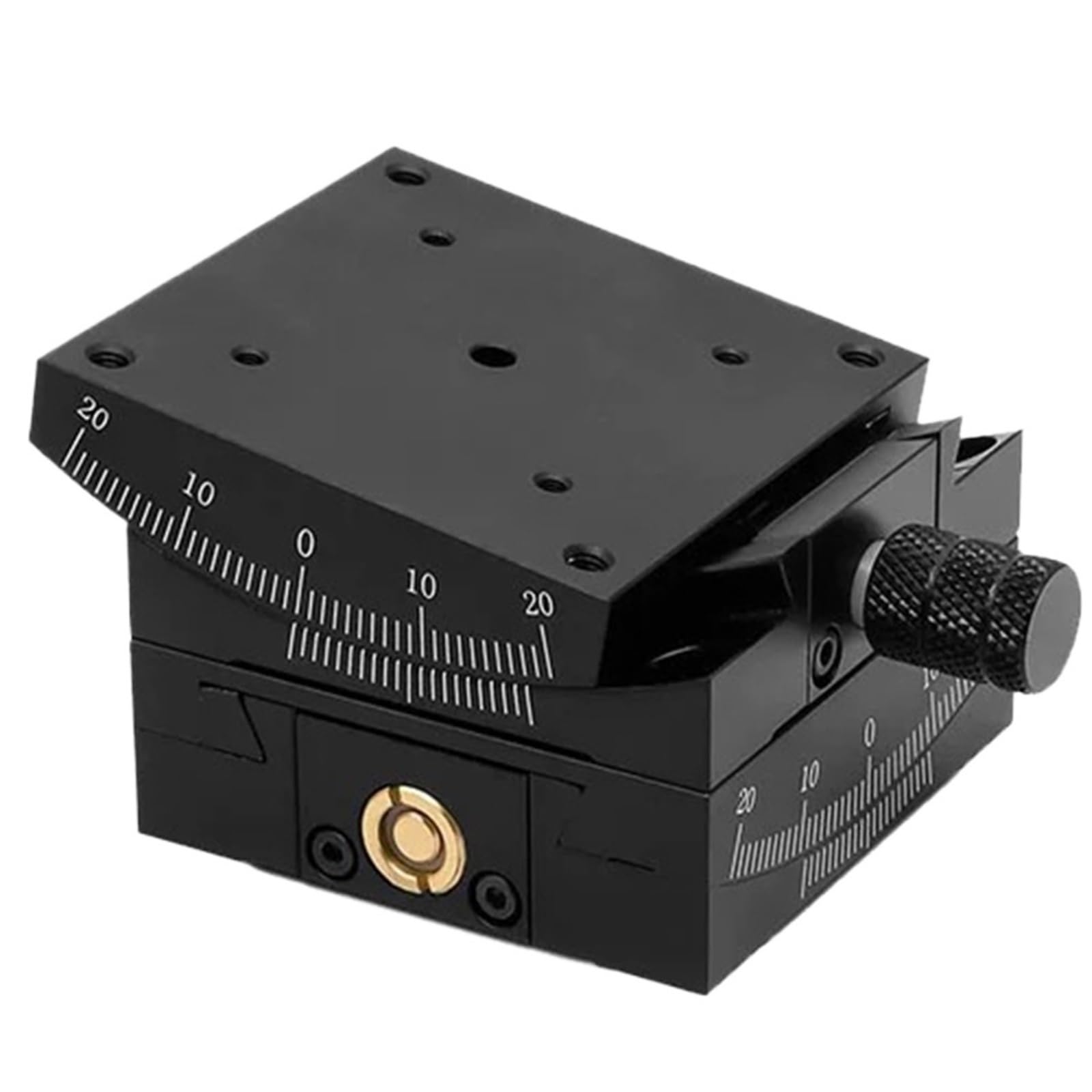 1 Uds 40/60mm GFWG40 ​​GFWG60 goniómetro Manual ángulo Mesa(XY Axis GFWG60-60)
