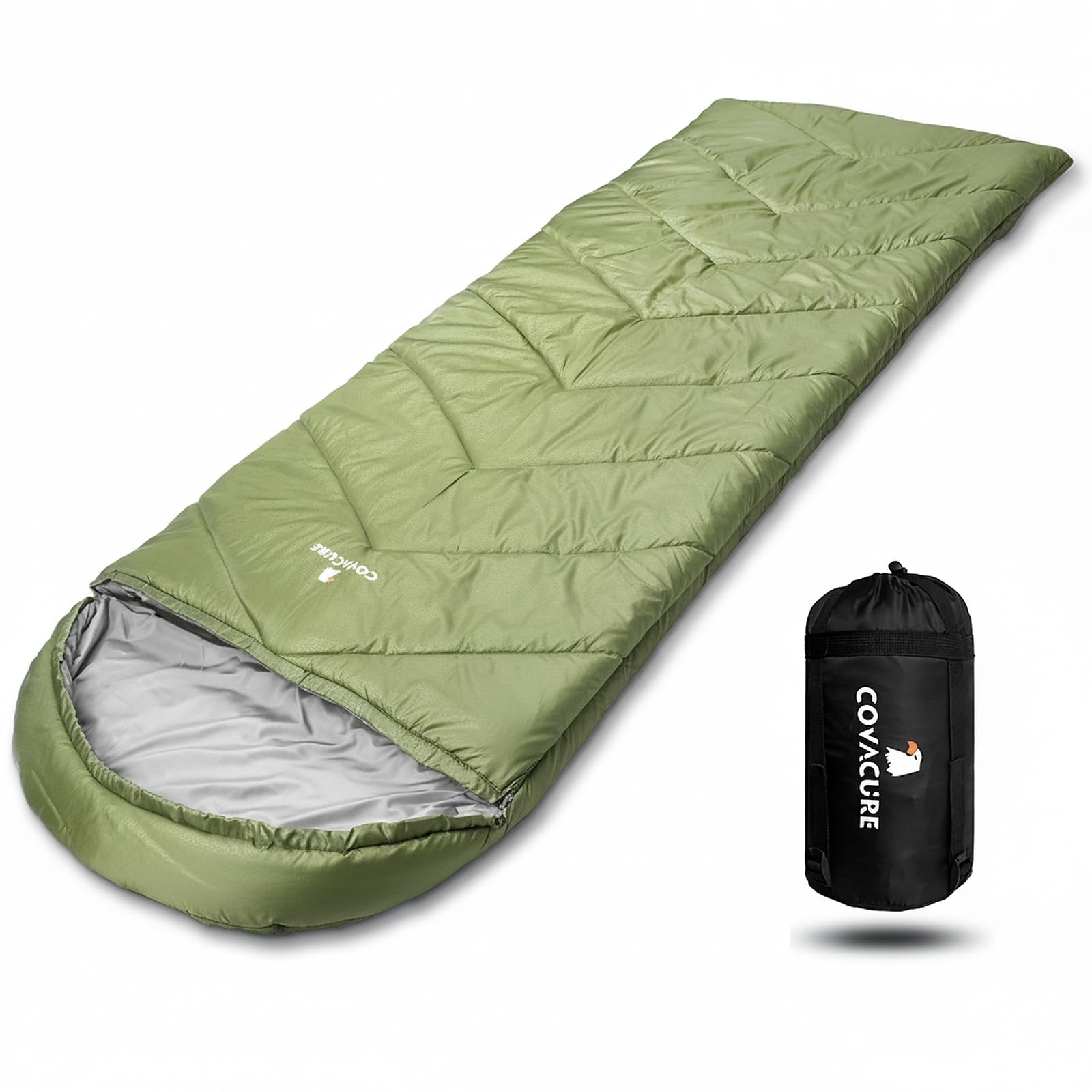 Sleeping Bags for Adults, Lightweight Waterproof Sleeping Bag for Camping Hiking Outdoor Travel Hunting with Compression Bags
