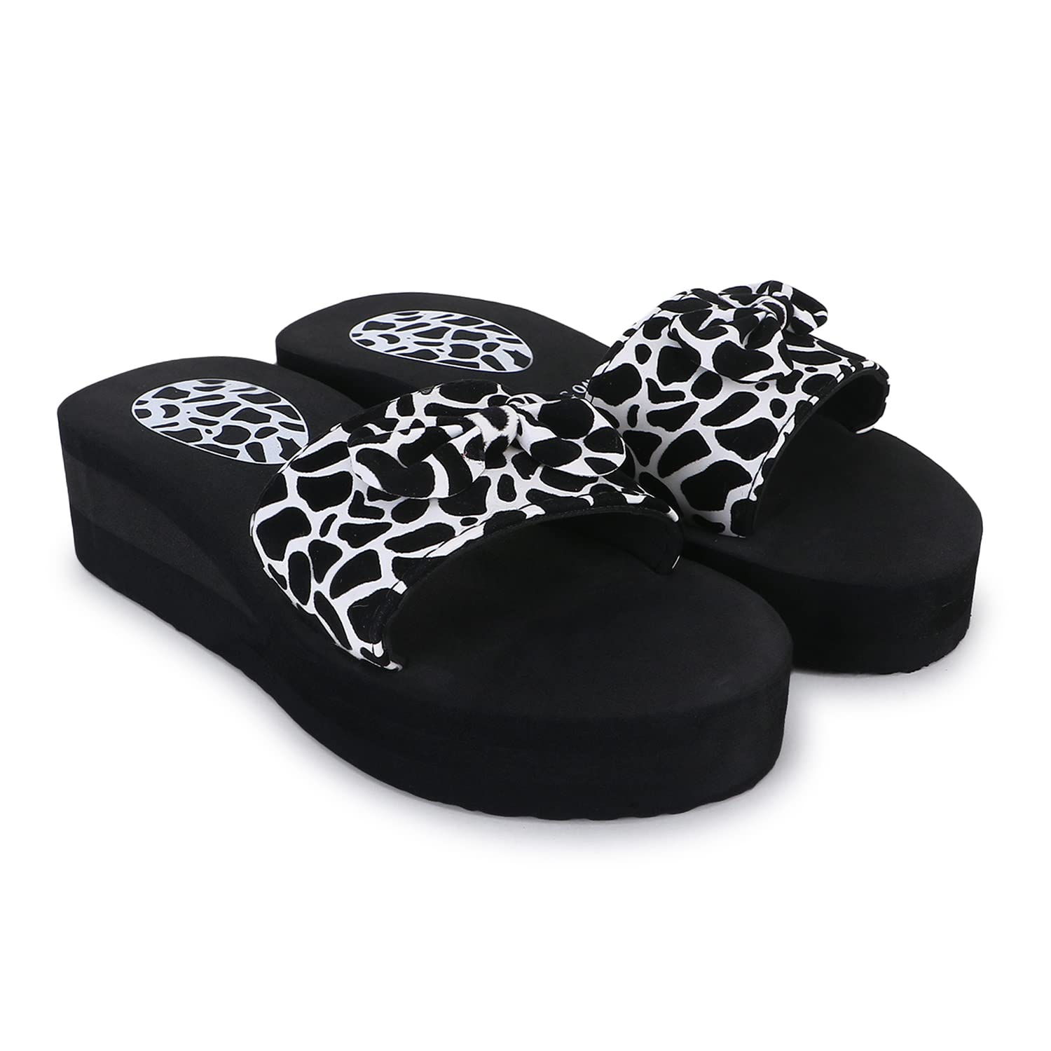 Women Premium Comfortable Stylish Light weight|Extra Softnes |Casual Slipper Slides (White, 5)-image-42