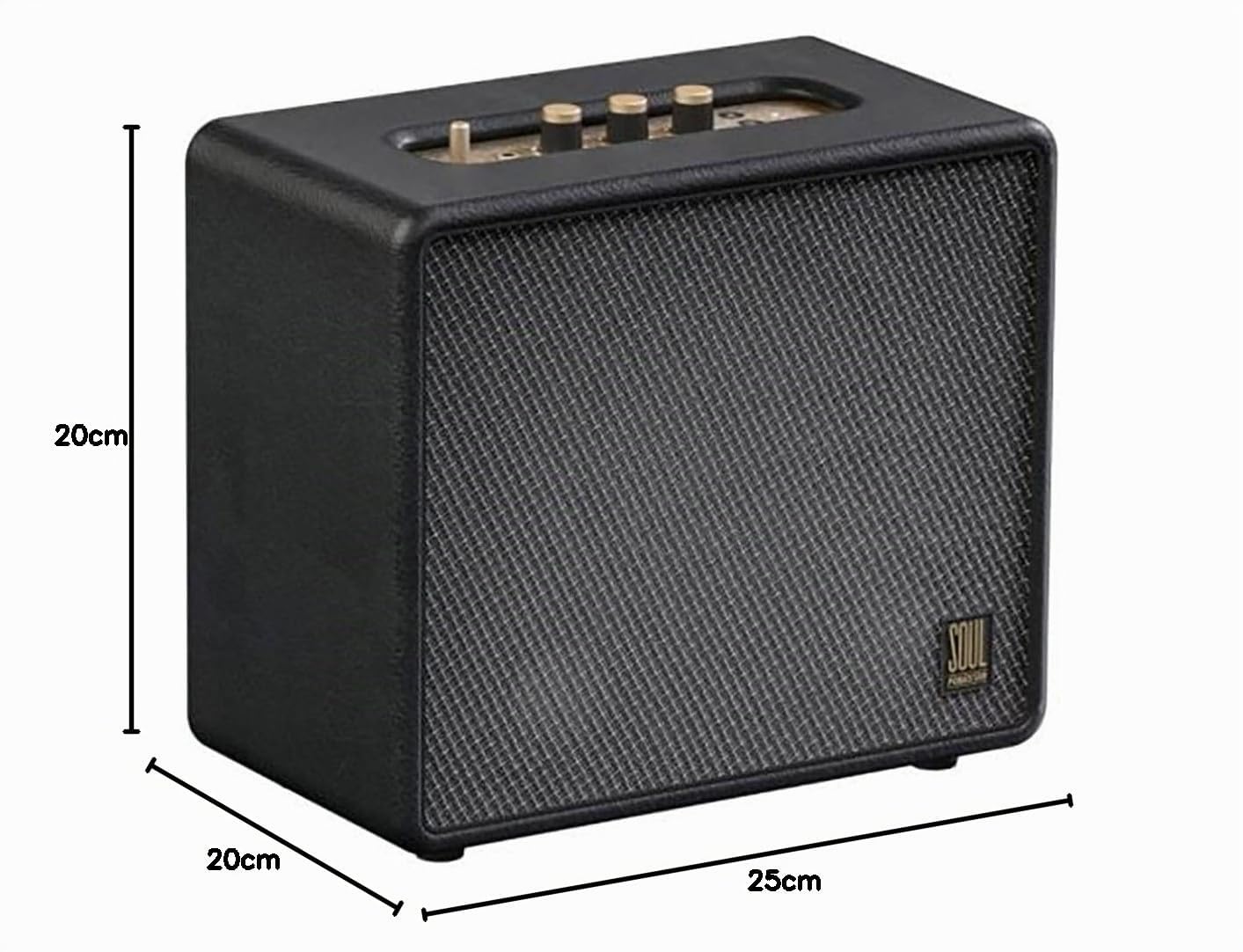 FONESTAR Altavoces Home Bluetooth 2.1 80W Conexión RCA/Jack Madera Bass Reflex