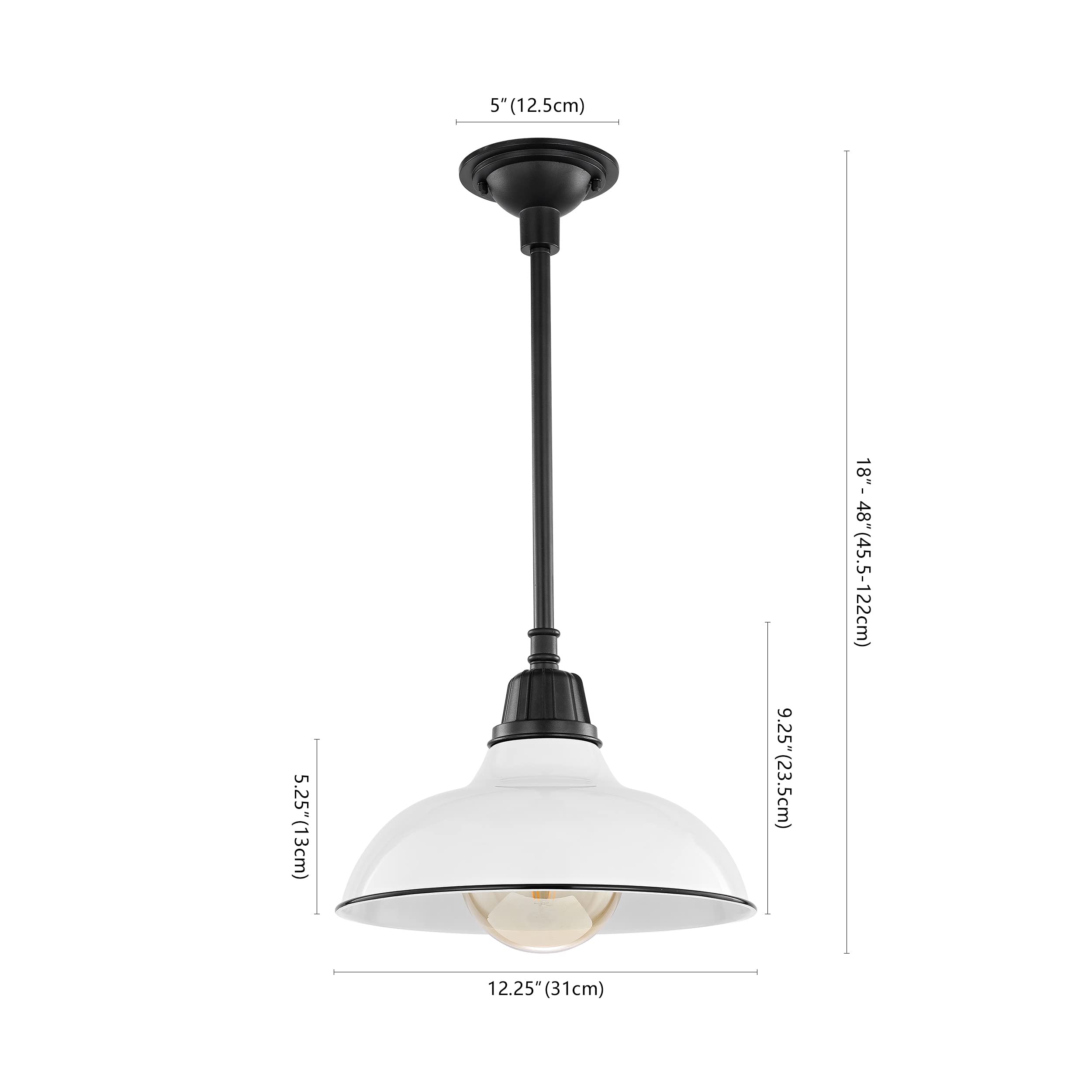 Pendant Light ペンダントライト #4361 LT-4361 ツートンカラーガラス・1灯ペンダントライト（LED対応