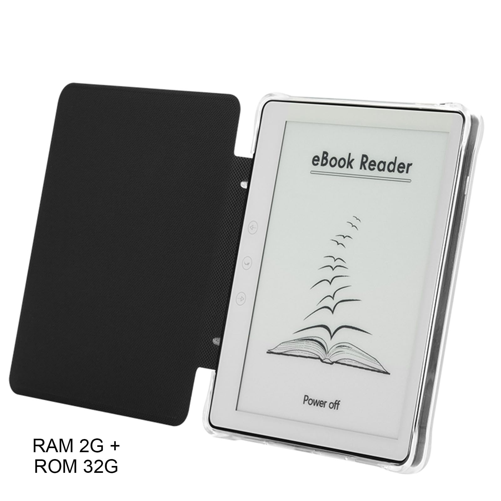 Lettore di EBook 8.1 Tablet da 5,76 Pollici, Lettore di Libri con Schermo Antiriflesso, Luce Frontale E Durata della Batteria di Settimane, Supporto EPUB PDF MOBI, Trasferimento WiFi,