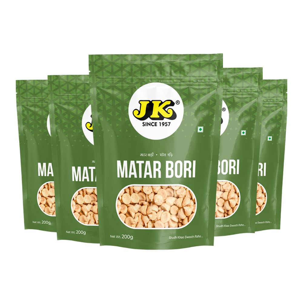 JK Matar Dal Bori 200 grams | Peas Bori | Matar Bari 200 grams (Pack of 5) (B0D7CVKWFY) Amazon Price History, Amazon Price Tracker