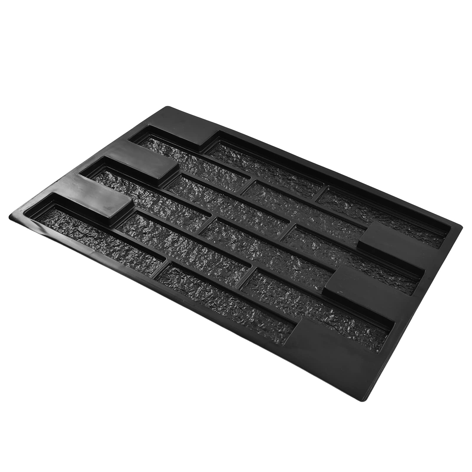 Keenso Forma ścienna, Forma Betonowa z Tworzywa ABS, 49 X 68,5 X 2,6 Cm Odporna na Zużycie Nadająca się do Recyklingu do Dekoracji ścian na Patio w Ogrodzie