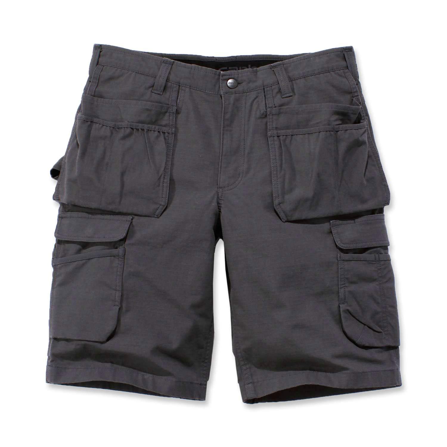 Carhartt Men's Rugged Flex® Relaxed Fit Ripstop Cargo Multi Pkt Work Short, Shadow, W40