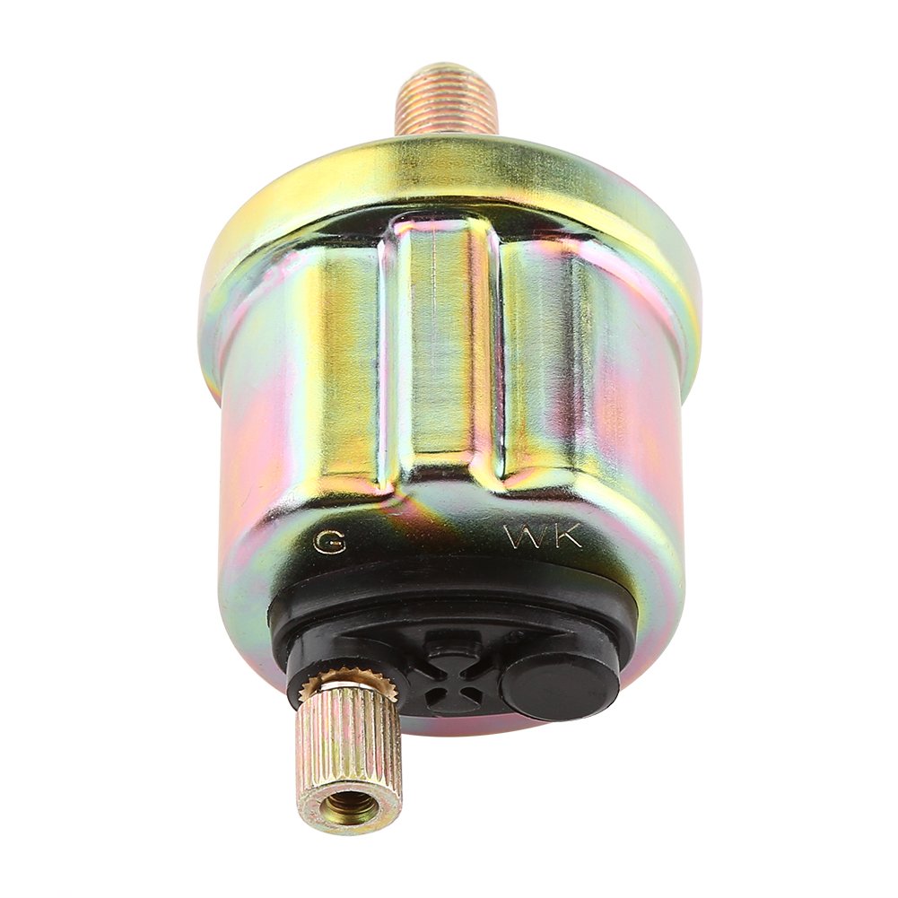 FTVOGUE Jauge Triple Électronique 52mm Pression d'Huile Température de l'eau Voltmètre Kit Compatible avec Camion et Voiture