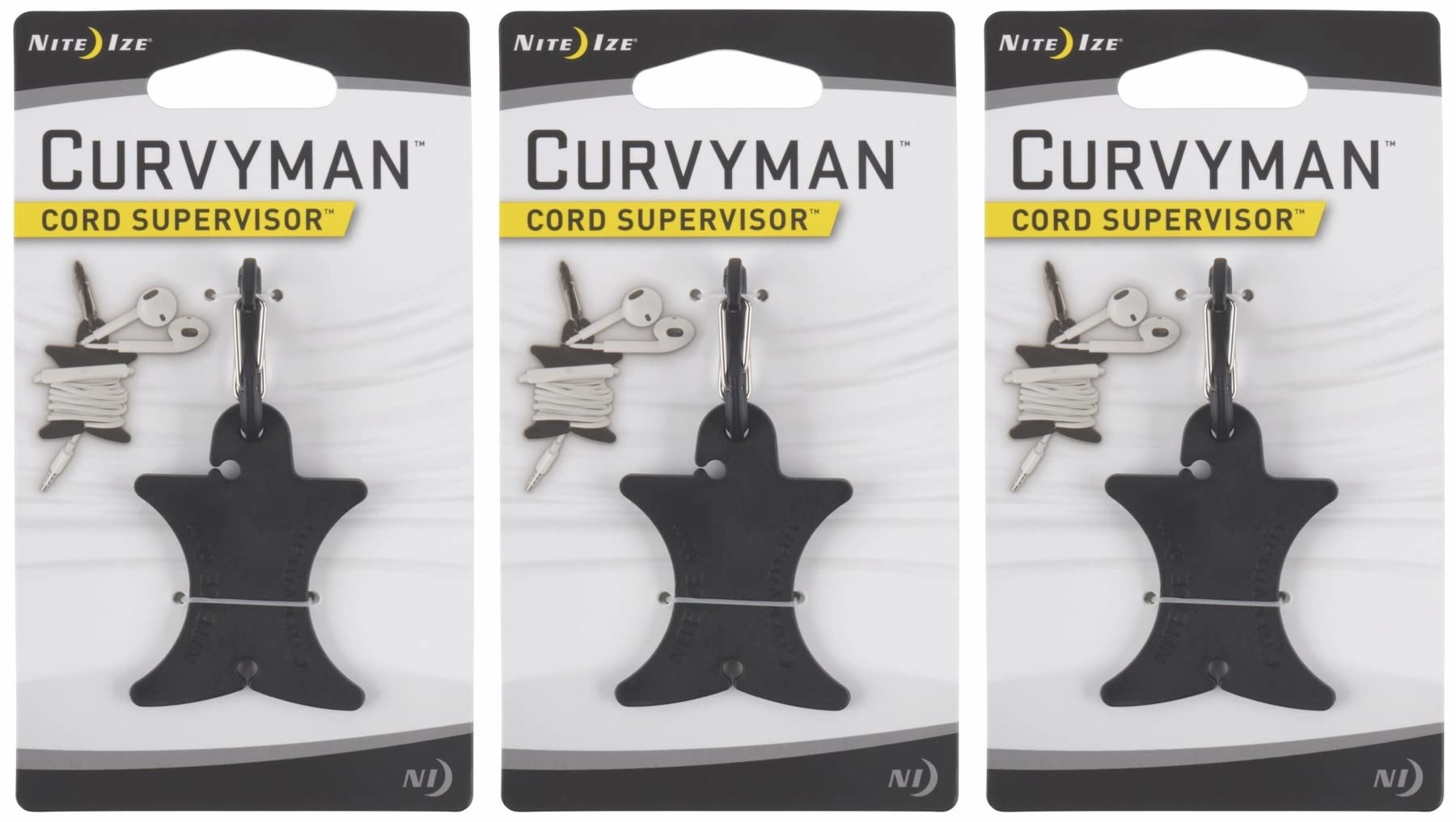 Nite Ize CVM-03-01 Black Curvyman