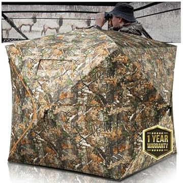 deer hunting pop up blinds