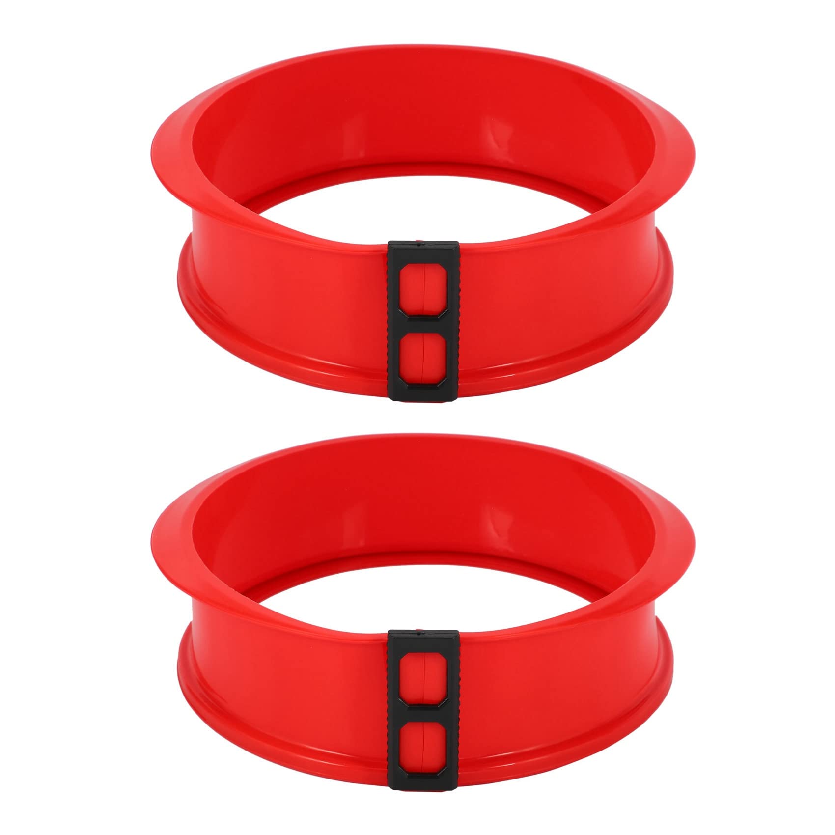 Lot de 2 moules à charnière en silicone avec base en verre 3D pour pâte à sucre, fondant, gâteau, chocolat, muffin, pâtisserie