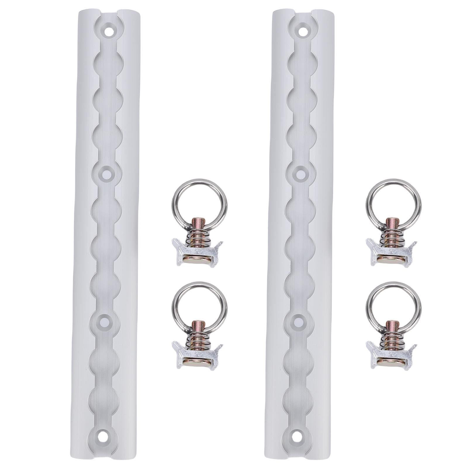 Wakects L Szyna Terenowa 304 Mm Aluminium Anodyzowane 4 Pierścienie (SILVER)