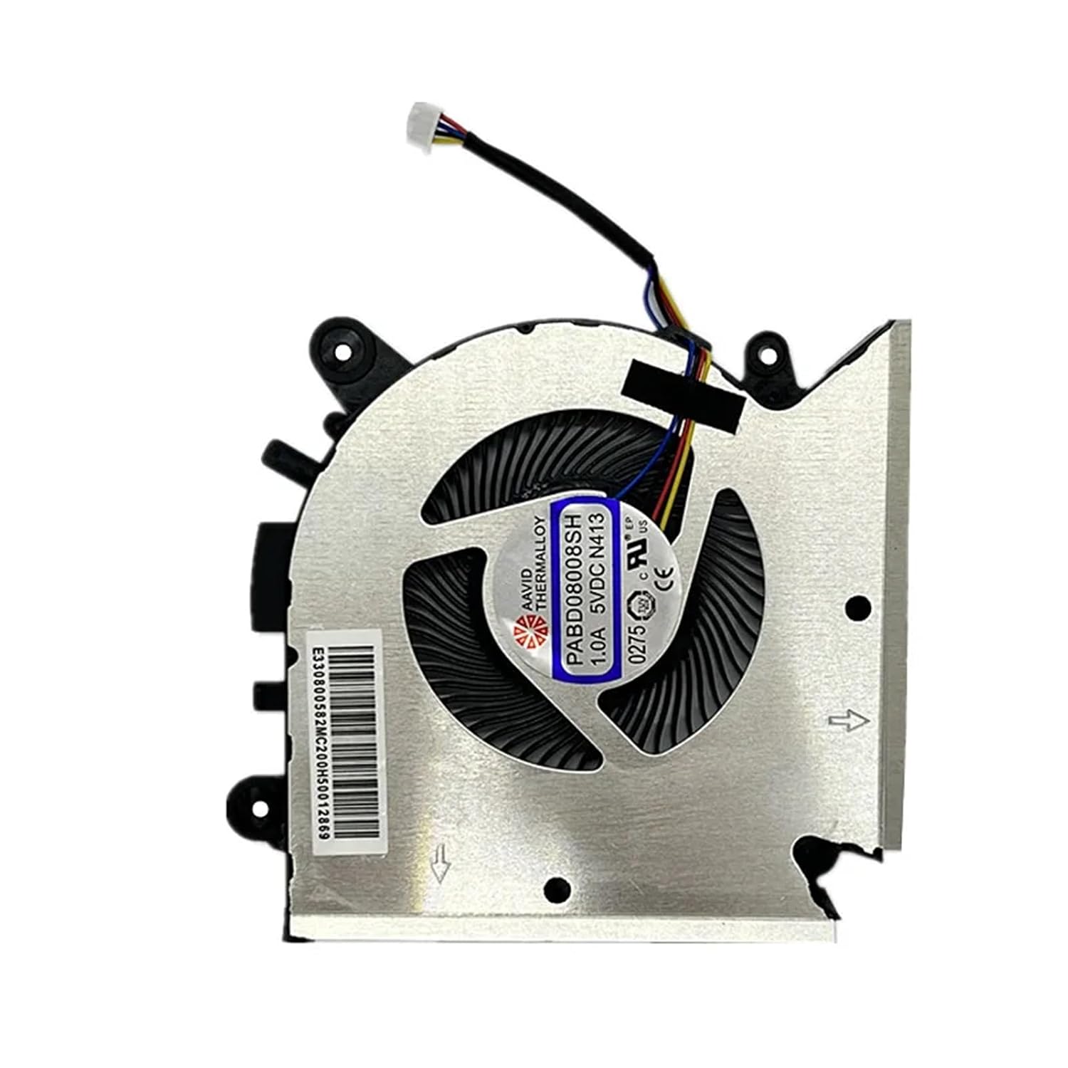 for GF63 GF65 GF65 Thin 10SD 10SDR 10SE 10SER 9SD 9SE 9SEX 9SEXR Cooling Fan PABD08008SH-N413 PAAD06015SL N433(Pair Fan)