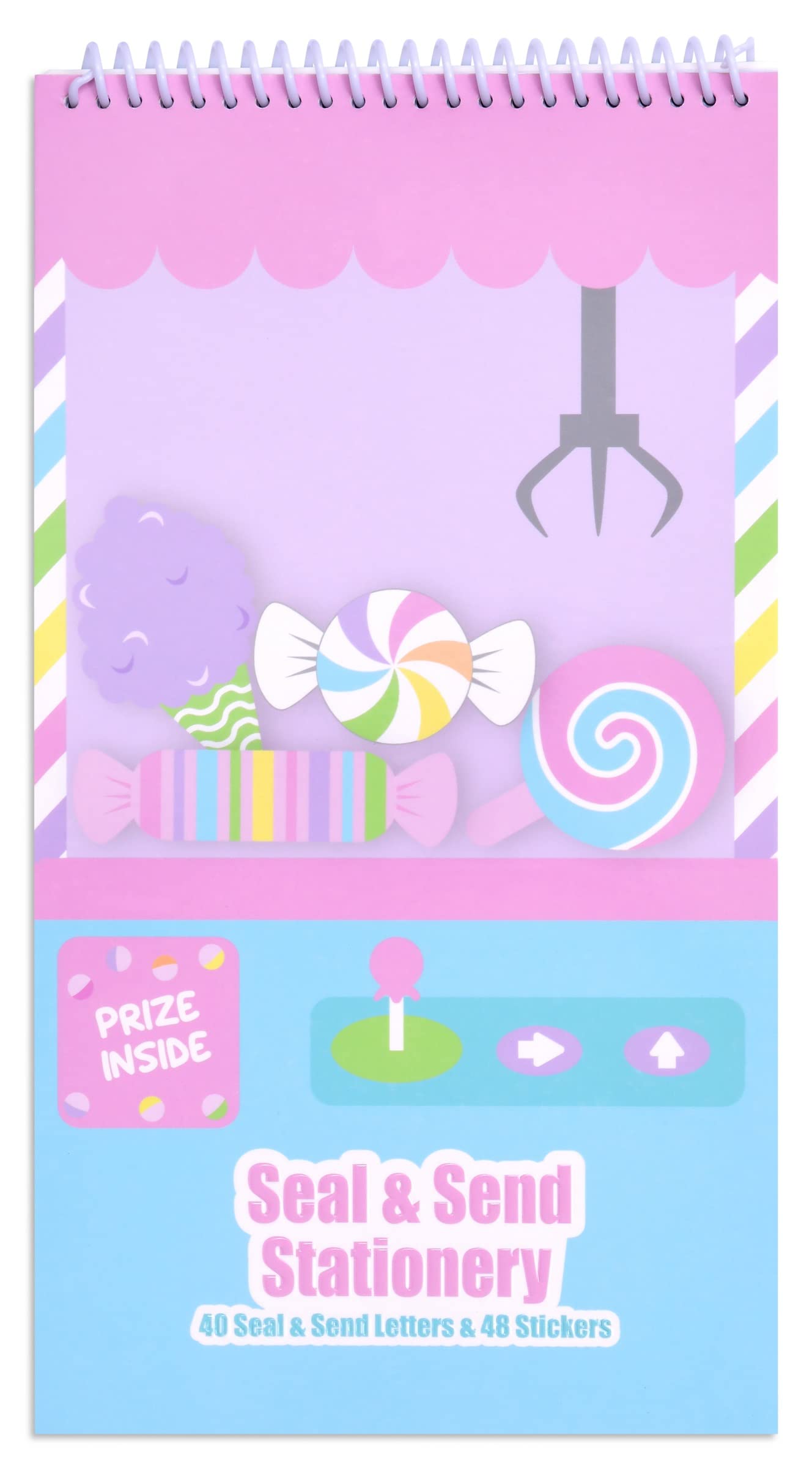 Iscream Seal And Send 40 Sheet Stationery Note Card Pad