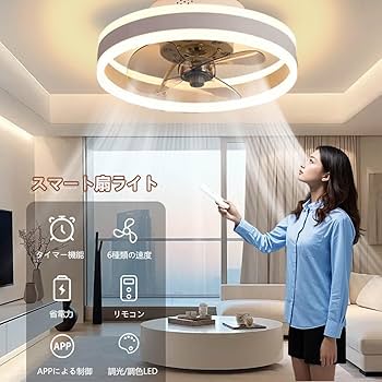 Amazon.co.jp : シーリングファンライト ファン付きシーリング