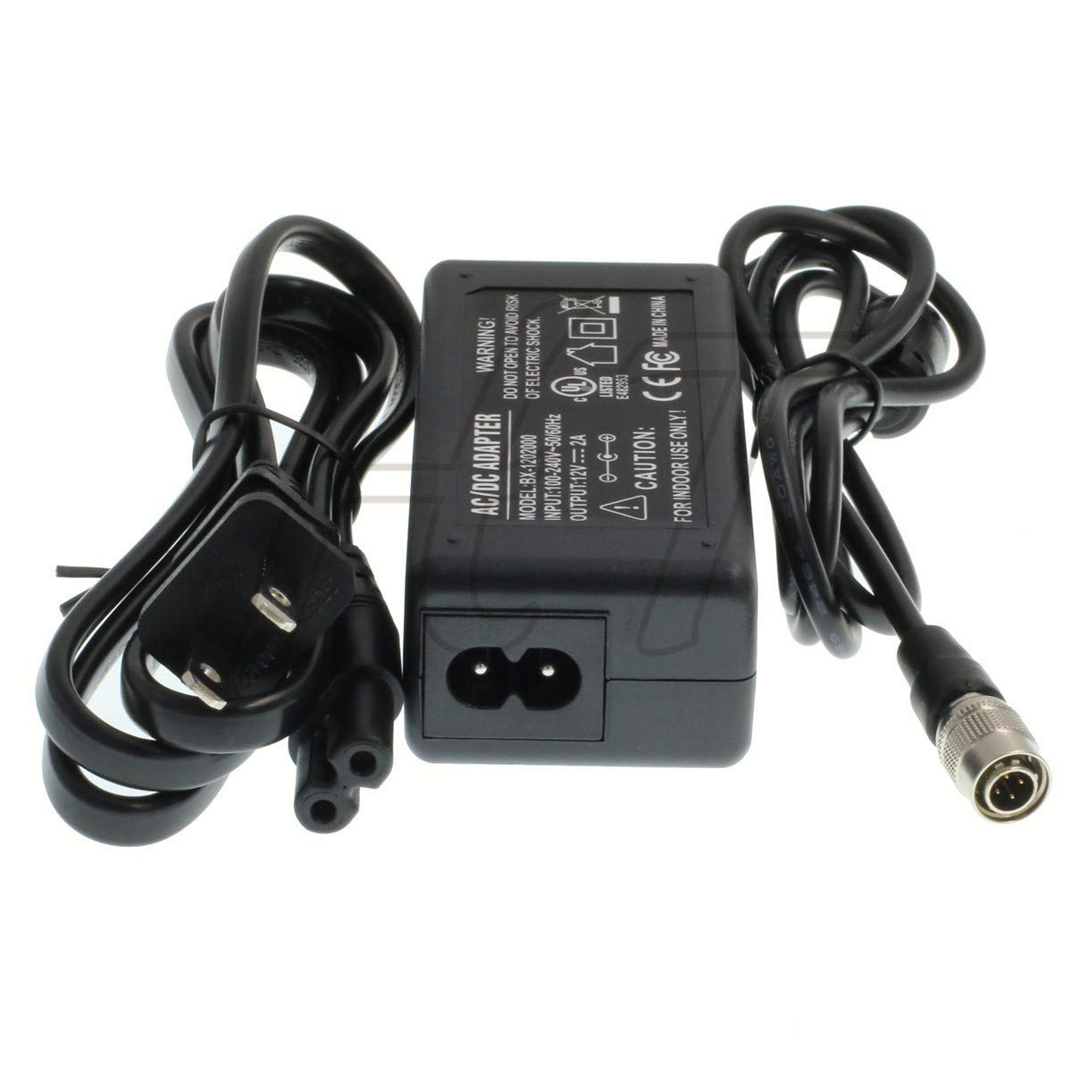 Hirose 4 Pin AC DC Power Adapter Charger per dispositivi audio registratore 744T