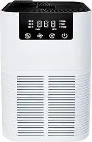Purificador De Ar + aromatizador Elimina Fumaça Pelos Bacterias odor c/sensor poluição