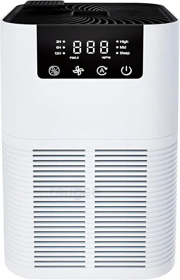 Purificador De Ar + aromatizador Elimina Fumaça Pelos Bacterias odor c/sensor poluição