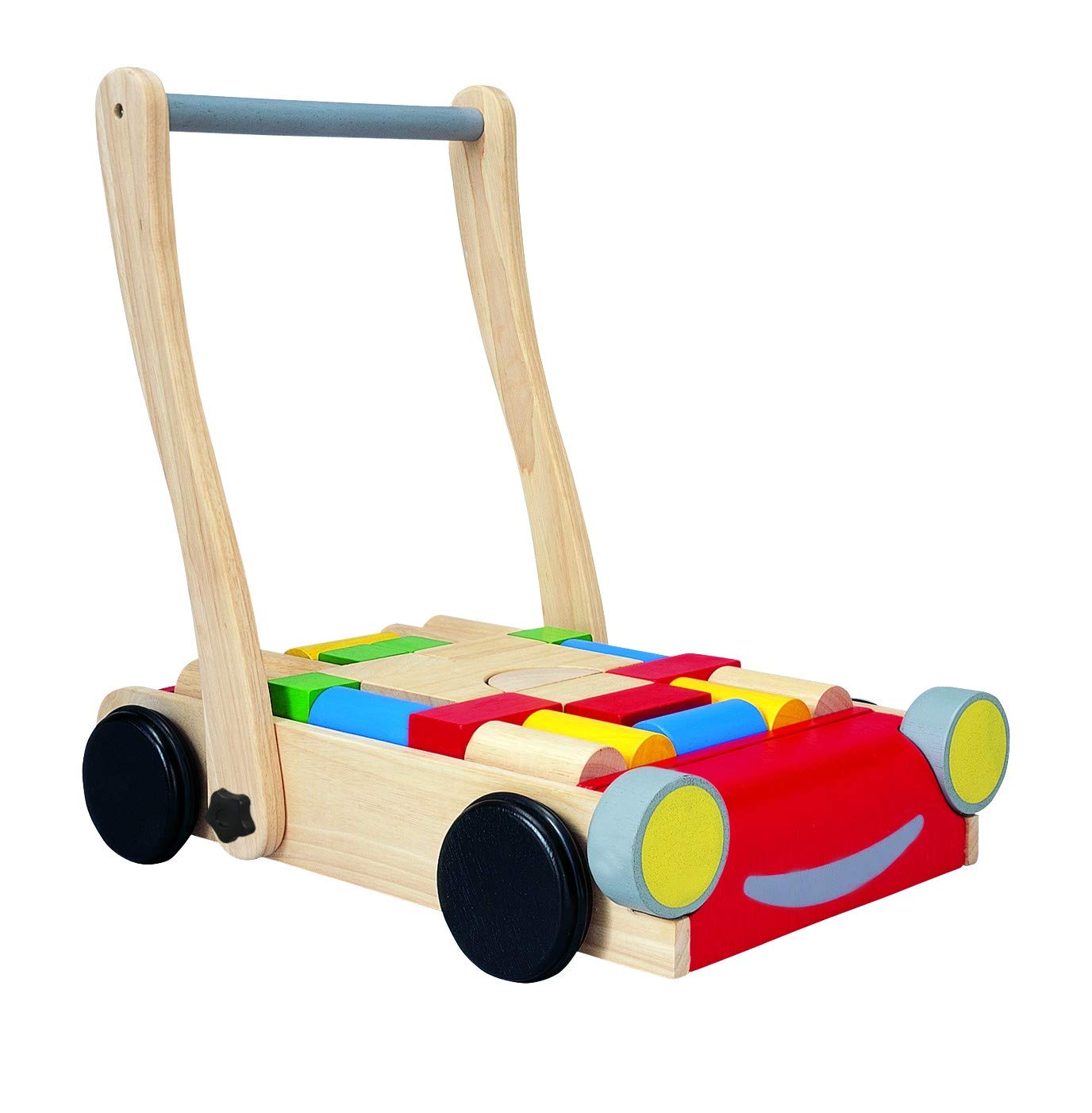 Plan Toys 51230 PlanPreschool - Andador de Madera [Importado de Alemania]
