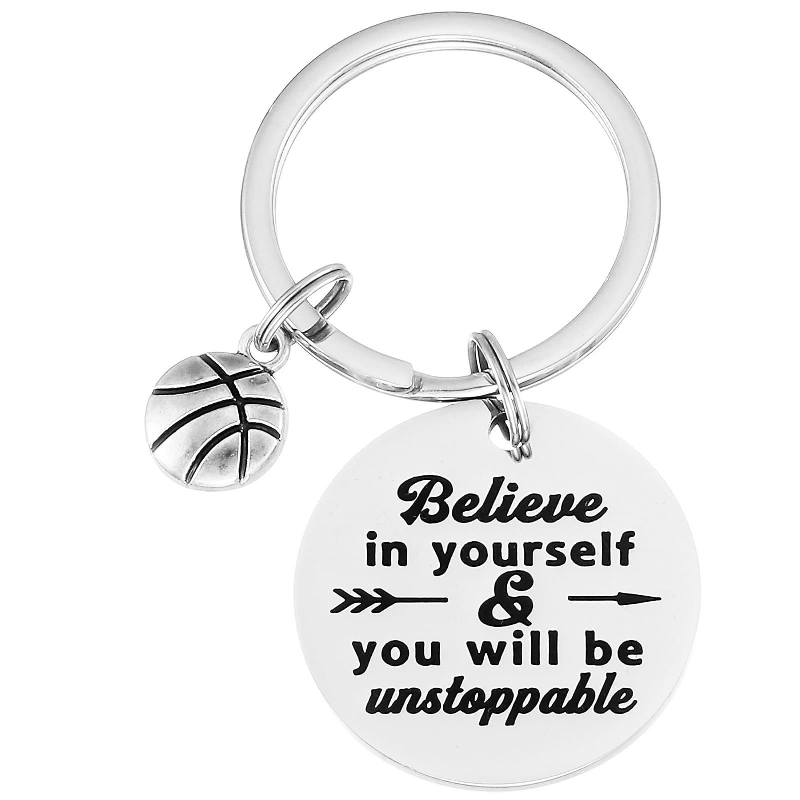 KivoslivizBasketball Keychain Gifts for Men Women Player Team Basketball Key Chain