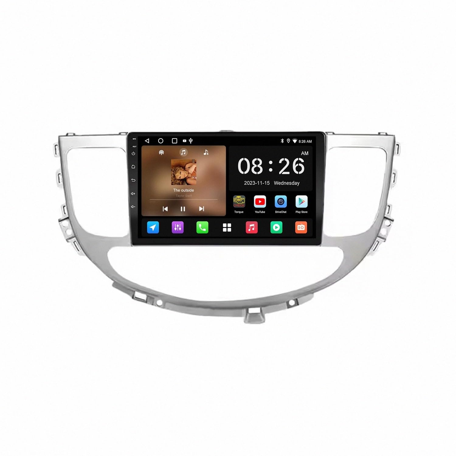 Radio de Coche Ford F150 Raptor para Viajes Largos con GPS y Pantalla 8