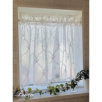 Amazon｜Ponoa(ポノア) R-6 高級 刺繍 アンティーク調 網目模様