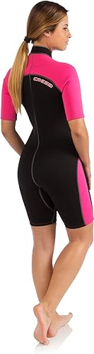 Miniatura 3 de Cressi Traje de neopreno corto con cremallera frontal para mujer, para surf, esnórquel, buceo -Lido Short Lady