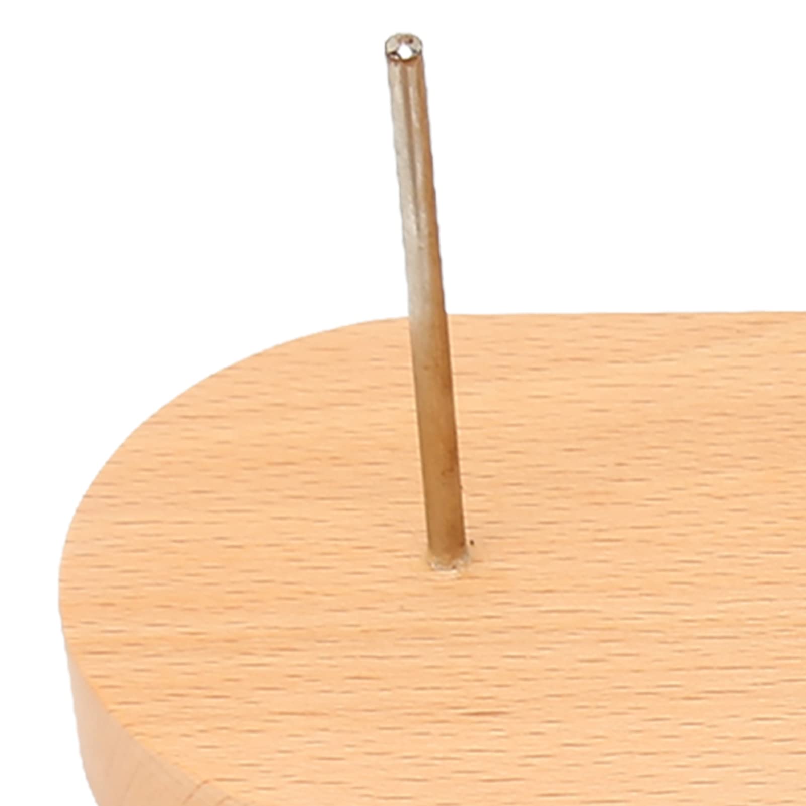 Koralik Spinner Bowl Wypolerowana drewniana pokrywa drewniana metalowa stajnia owalna bazowa producent koralików do robienia talii bransoletki naszyjnik