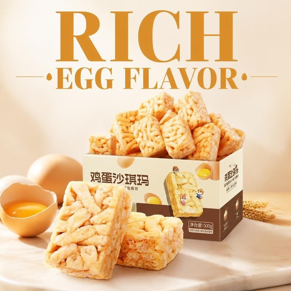 Bizcocho Suave Sabor Huevo 500g